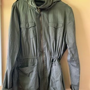 Army green lightweight jacket